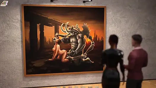 Дата в музее возбуждается обнаженным искусством - Университет Табу 5