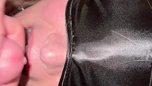 Deep Throat Training for Trans Doll Before Orgy
