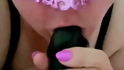 Blowjob-Übung bbc lutschen