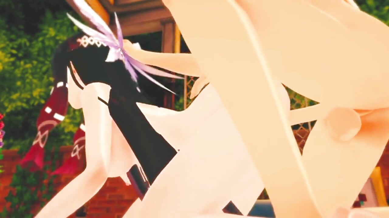 Genshin Impact - Columbina Hardcore Sex Scene med Aether - 3D Hentai Animation