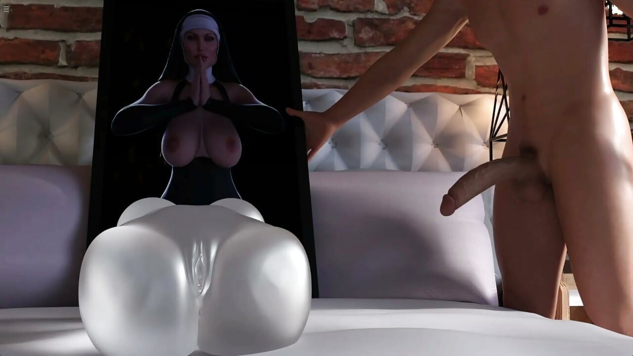 Shemale Stepmom Caught Stepson Fucking Sex Doll Pussy With Big Cock