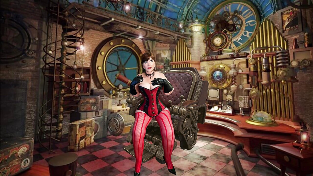 Granny BIjou: Steampunk'd Brothel Bunny Fuck Slut 92925CAMS146M
