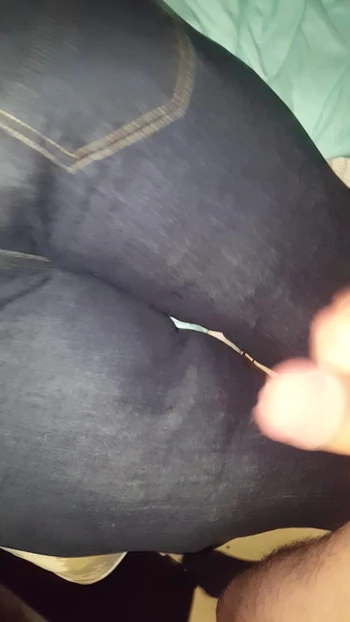 Cum on Jeans