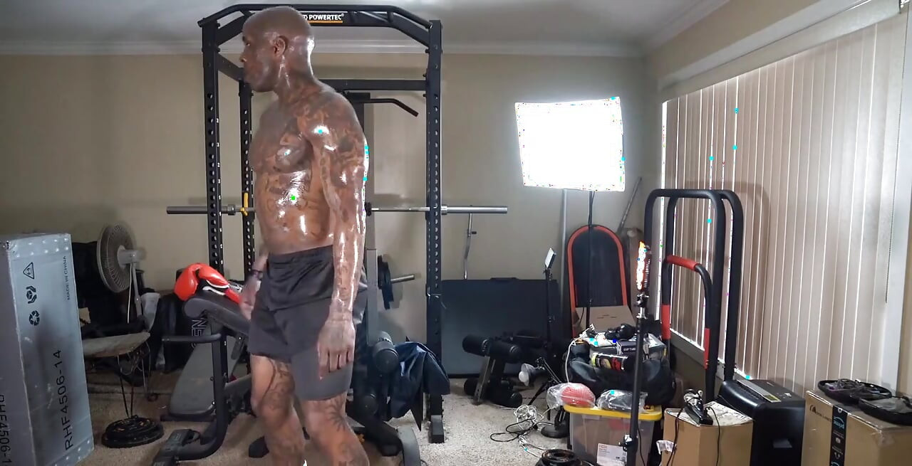 Konditionstraining. Hallelujah Johnson