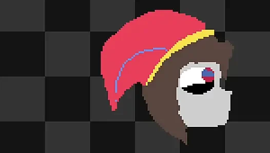 timelapse pomni pixelart
