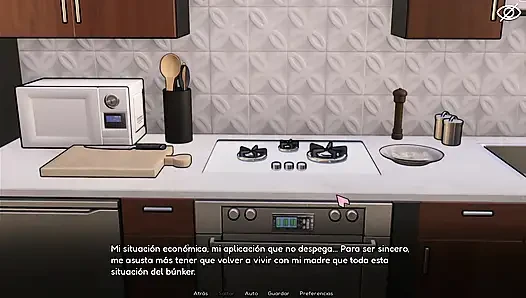 Özel akşam yemeği içeren femboyumla özel ve romantik bir gün -femboy ile sığınakta