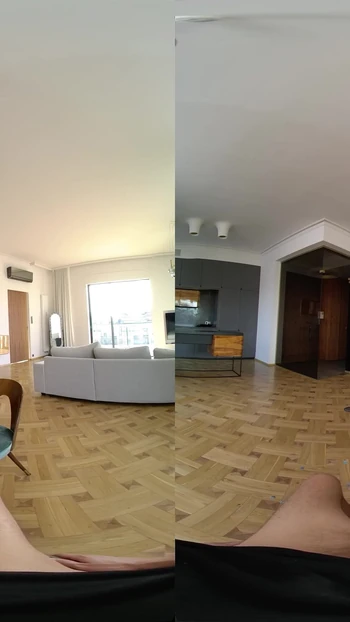 Must-share moment from "We Give Up on the Puzzle for a Creampie - Virtual Real Porn"