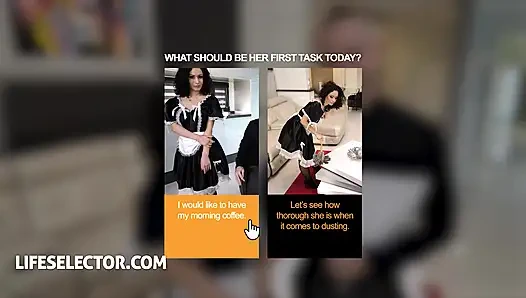 Hausbesuch wird wild, als zimmermädchen stacy bloom mit macht mit