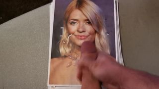 Holly Willoughby cum tribute 141