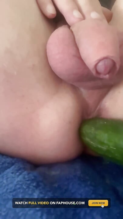 Vegetables in the Butt, with Double Penetration