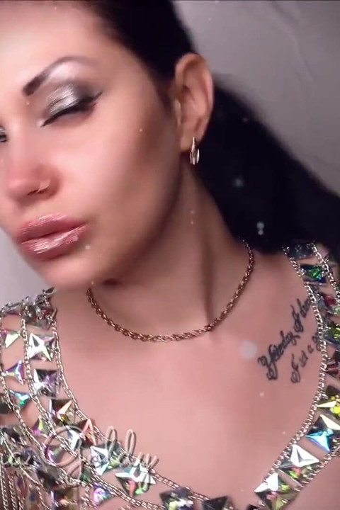 You can't say no to my shiny full lips and breast! JOI