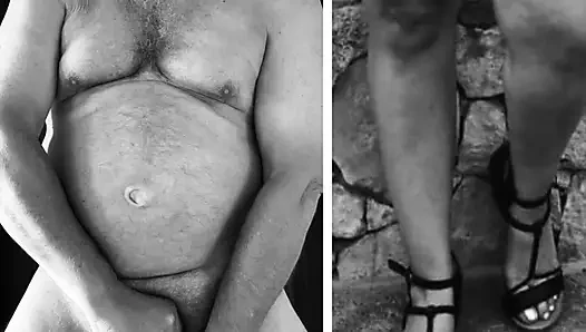 Teşhirci 93 - vaftiz komşumdan külot ve topuklu ayakkabılarla mastürbasyon yapıyor