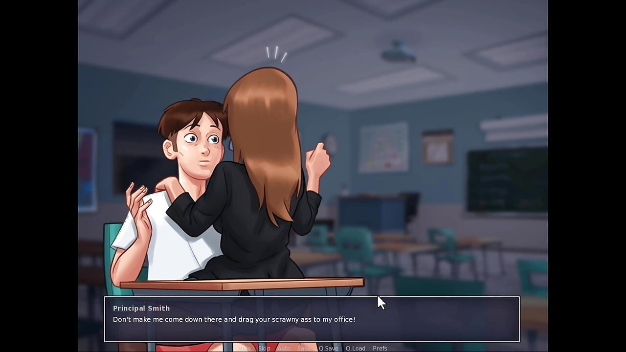 Summertime saga - ive had to pay Jenny to see her tits