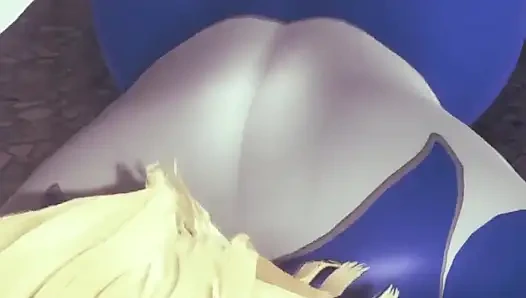 Invisible Woman Is Getting Fucked with Elastic Dick 2