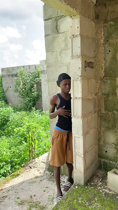 Twink Caught Me Stroking My Dick Outside