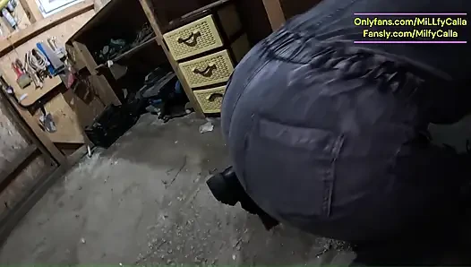Tight Jeans Dance Slut Gagging Facefuck & Cum on My Tangas