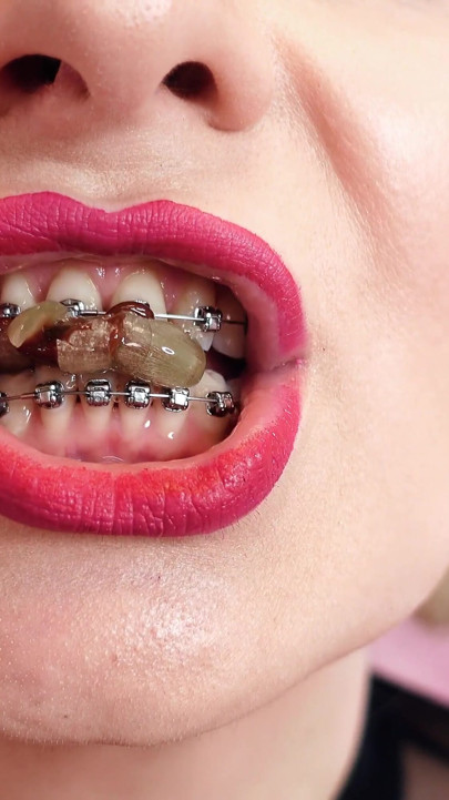 sexy SFW video with sucking candy sounds