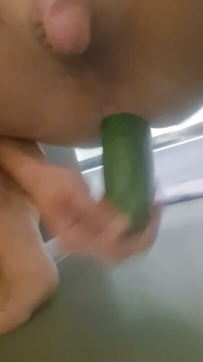 huge cucumber filling guy - compilation