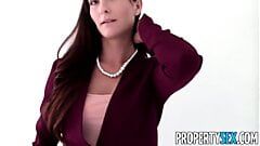 Propertysex - , रियाल्टार fucks बिगाड़ने के लिए पैसे