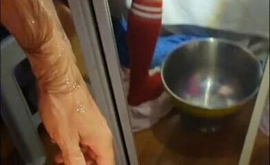 Deep fisting.