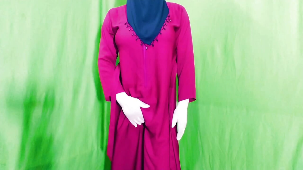 Arabisch mooi Hijabi moslimmeisje erg grappige video