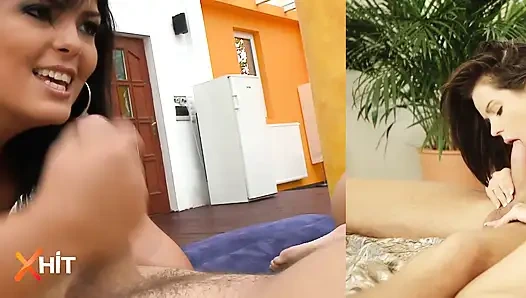 Mega Blowjob Compilation mit Teena Dolly & Co.