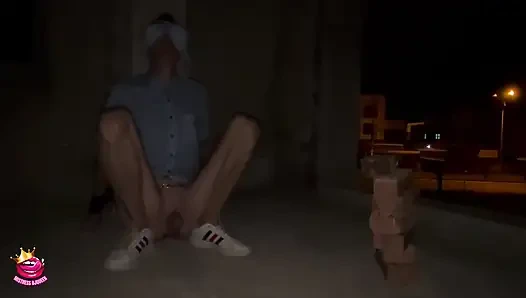 Left Alone Bound Blindfolded Naked and Exposed