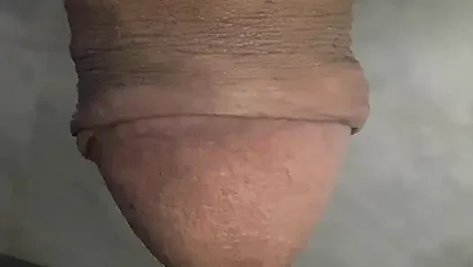 A monster is getting an extreme erection in a small pants and it wants to be indented in some wet hole