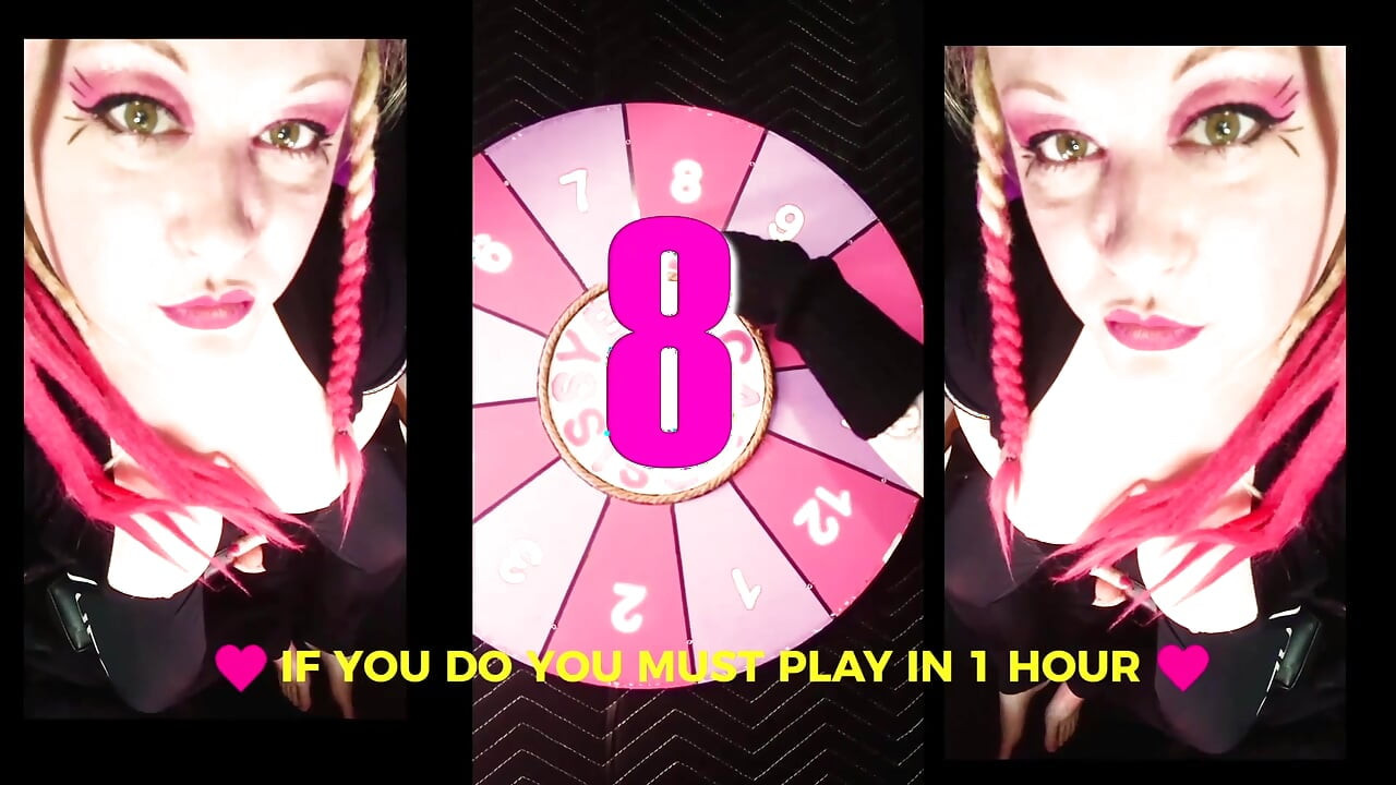 JOI Spin the Wheel Endurance Challenge Do Not Cum Till the End or Play Again