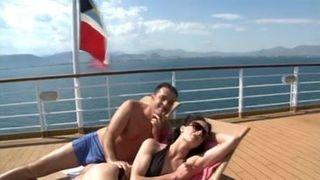 Aliz threesome with hubby and black guy