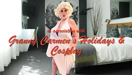 Granny Norma Jean's Vibrator & Missionary Fucking Creampie! 81825CAMS5156M