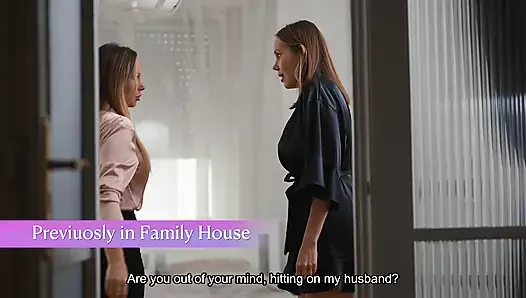 Angie Lynx Helps Kisscat Seduce and Passionately Fuck Francis in Family House S1E6