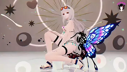 Skadi x Surtr - Danse Sexy + Sexe Avec Insecte (3D HENTAI)
