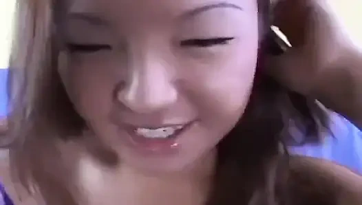 Carrie Sucking a Pair of Balls Dry