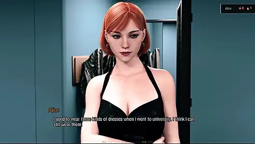 Alice A Hard Life No3 - миссис Грей пошел на Алису, Лили хотела пойти на Алису, пока Лиам ходил в