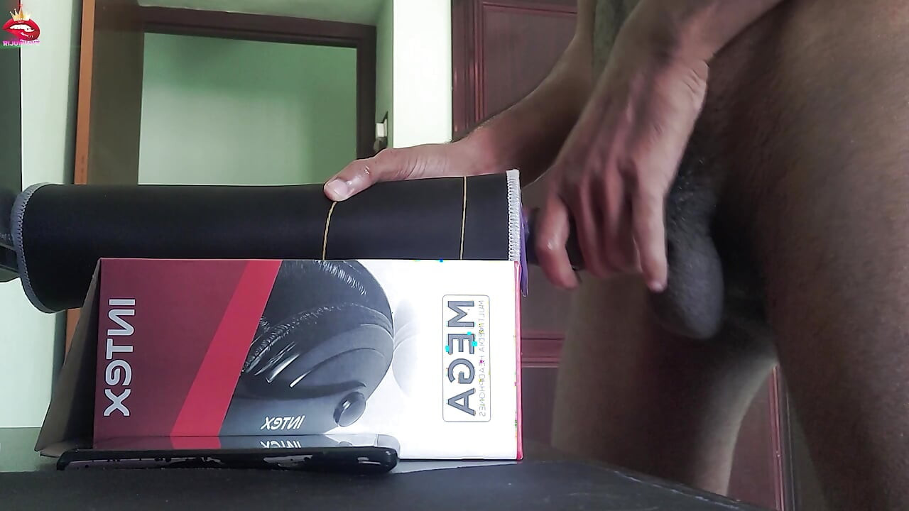 A Indian boy Fucking a toy, pretending it's a girl.