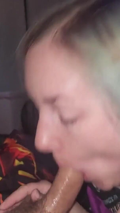 Thrilling moment from "Amateur MILF homemade blowjob and creampie fuck. Part 1 of 3"