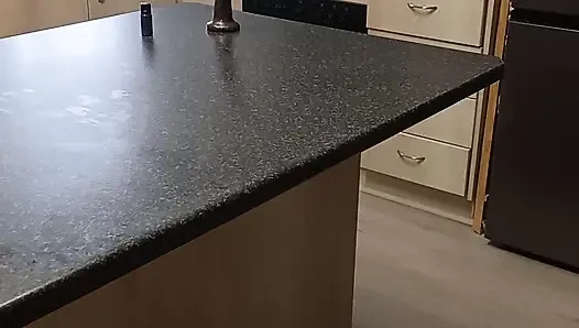 Shemale Kitchen pleasure