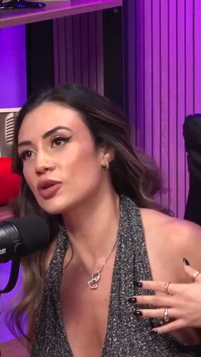 Spectacular moment from "Podcast Completo com Rafaela Lima"