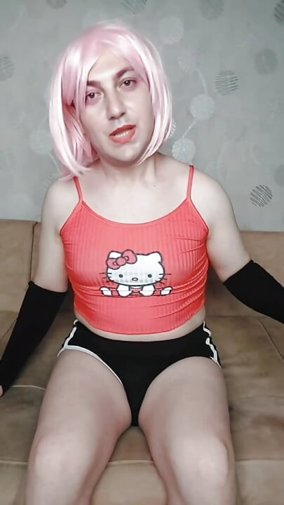 Cute Shorts Cowgirl Sissy Smooth Legs Big Booty