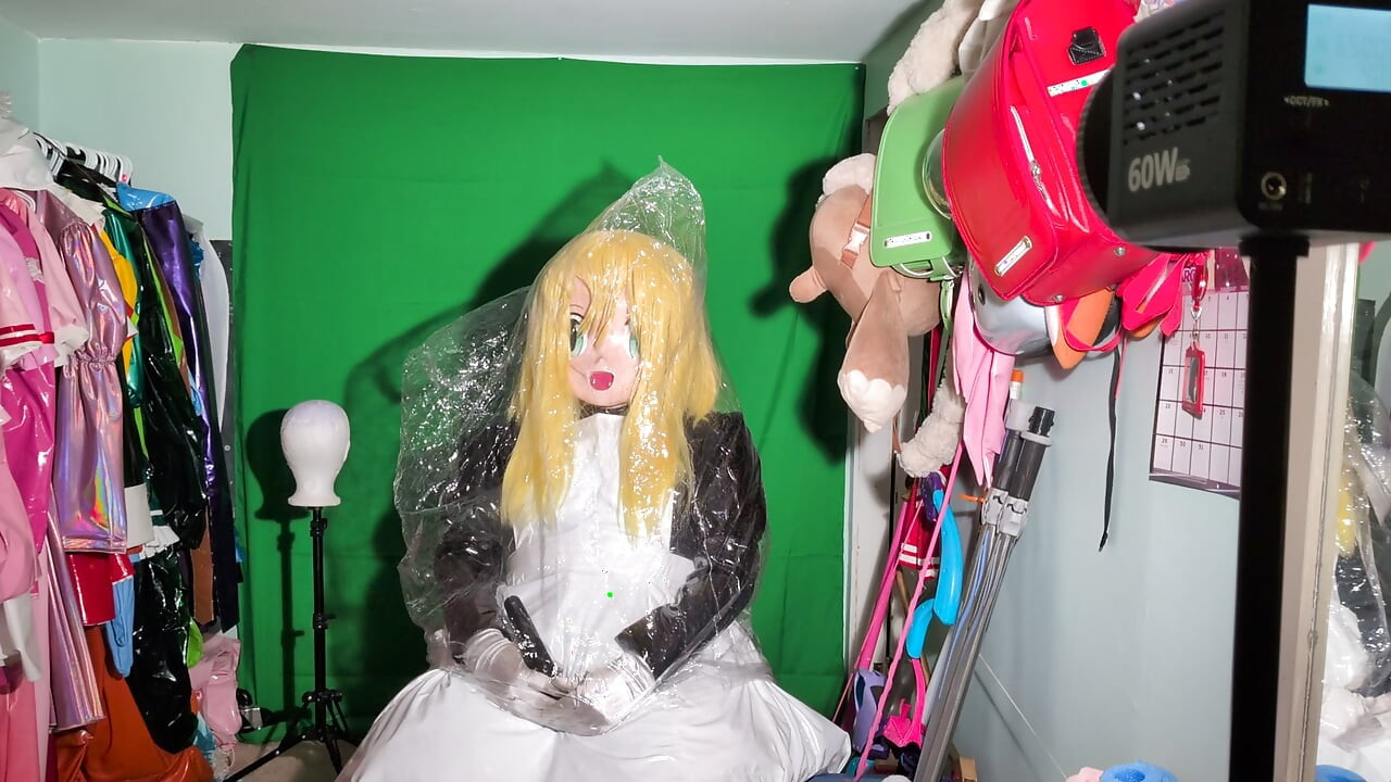 Kigurumi Maid Assorted Breathplay Games With Bags