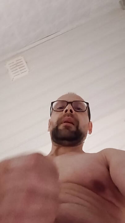 I cum on my teddy bear after making my cock dance