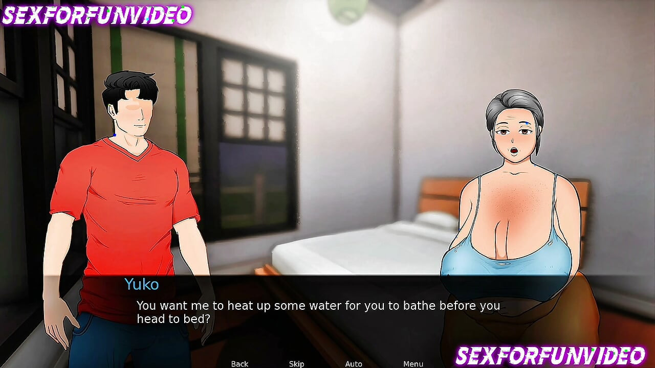 熟女の巨乳を犯すアダルトゲームプレイ