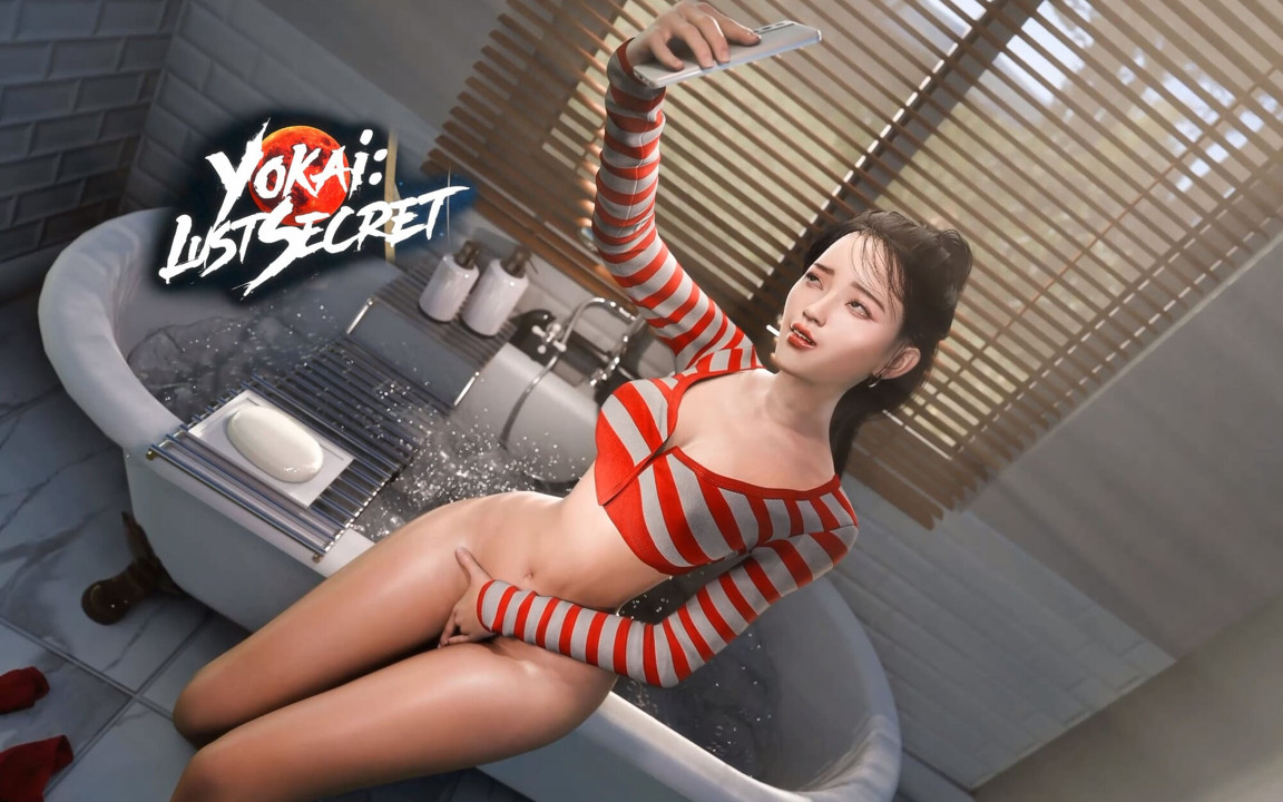 Yokai: Lust Secret Gameplay Część 1 - Airi Przyłapał Się Na Palcowaniu Się W Łazience
