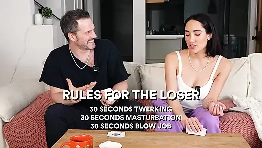 Beautiful Latina Pornstar Chloe Amour Twerking on Tom Games Podcast