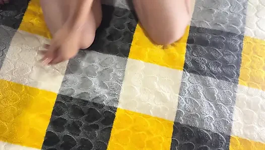 İranlı ateşli çift yatakta domaltarak bakış açısı seks yapıyor