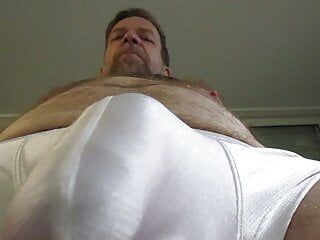 Hairyartist gives you his big bulge commissioned video