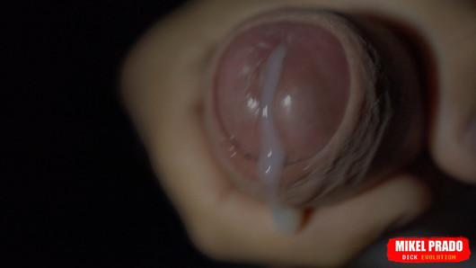 Macro cumshot sperm eruption Mikel Prado Dick Evolution