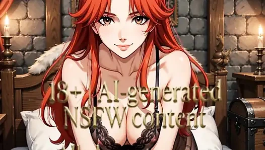 ErosQuest - Zorra the Red Blade - Sapphic Pleasures - Soft Erotic - AI Content