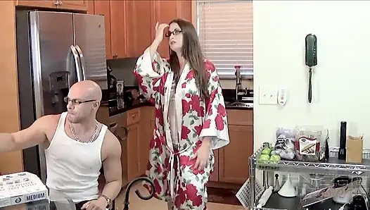 Getting My Big Ass Step Mom Madisin Lee Pregnant